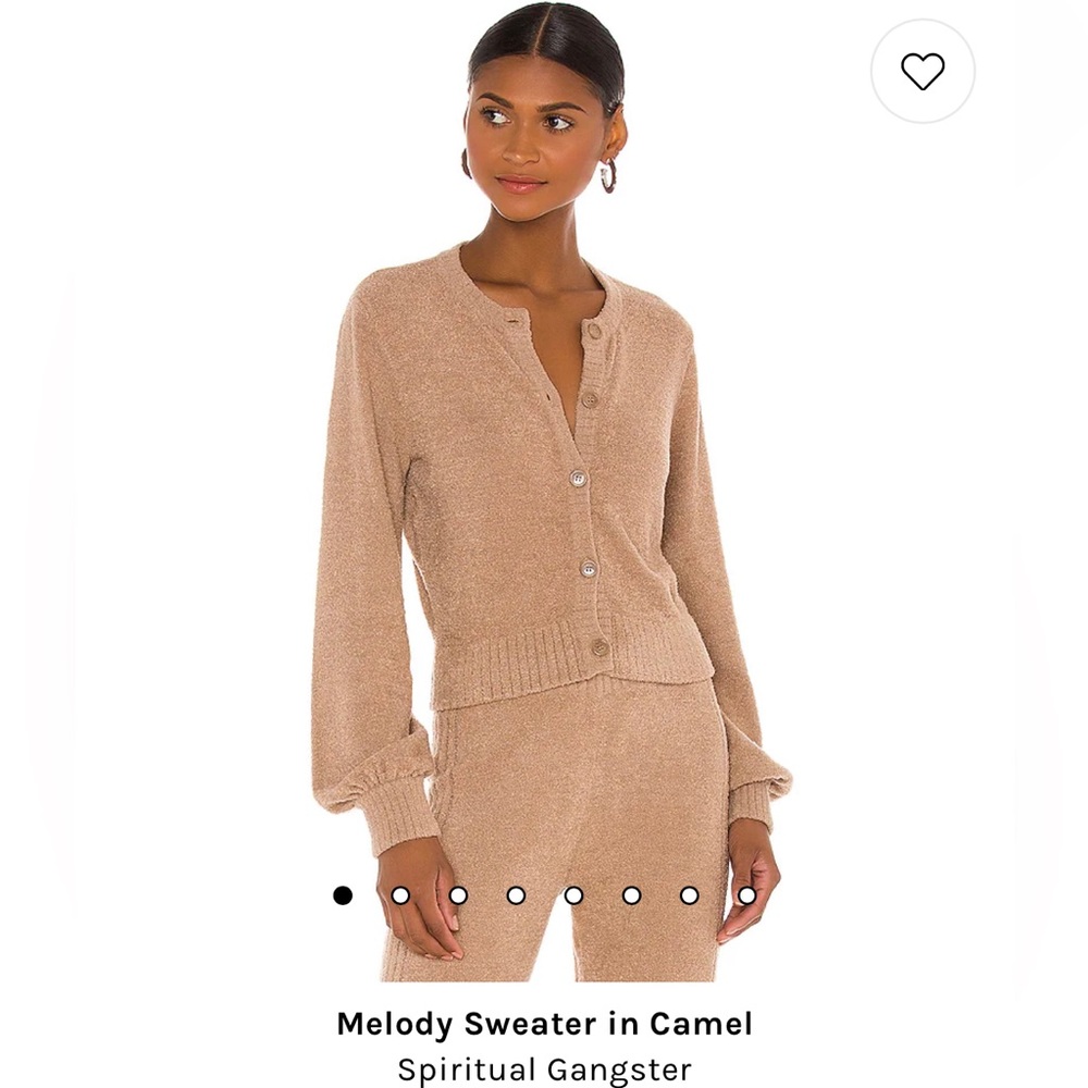 Spiritual Gangster chenille Melody cardigan